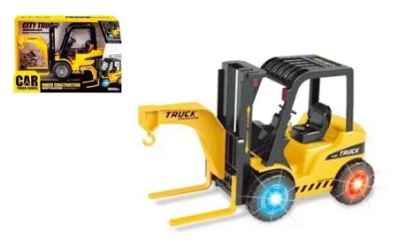 Pojazd wózek widłowy ze światłem i dźwiękiem - SWEDE