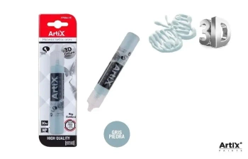 Farba strukturalna 3D szaro-niebieski 30ml - Artix