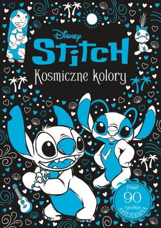 Arteterapia. Kosmiczne kolory. Disney Stitch - praca zbiorowa