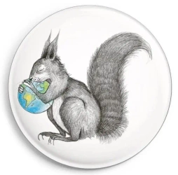 Magnes Wiewiórka Świat - Ligarti