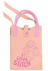 Disney Fashion. Torebka na ramię pastelowa. Peach. Stitch - Patio