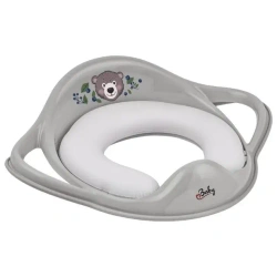 Nakładka na sedes miękka Miś szara - Maltex