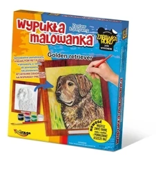 Wypukła malowanka Psy - Golden Retriver - Mirage Hobby