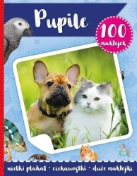 100 naklejek z plakatem. Pupile - praca zbiorowa