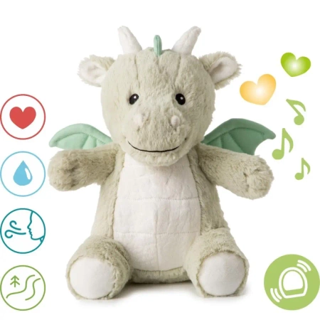 Szumiący smok z czujnikiem ruchu i pozytywką - Cloud b® LoveLight Buddies Drake the Dragon™