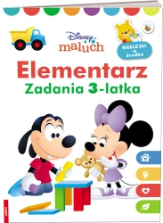Disney maluch Elementarz Zadania 3-latka MCN-9201 - opracowanie zbiorowe