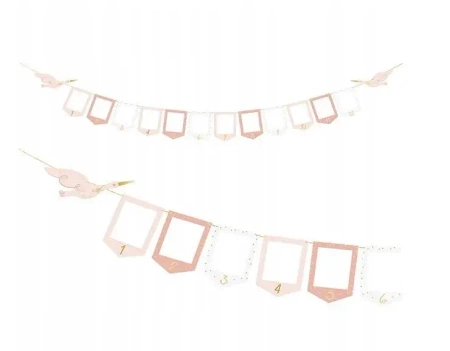 Girlanda na zdjęcia Bocian 10.5x15cm - PartyDeco