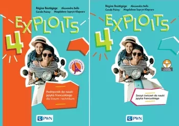 EXPLOITS 4 LO PODRĘCZNIK + ĆWICZENIA FRANCUSKI