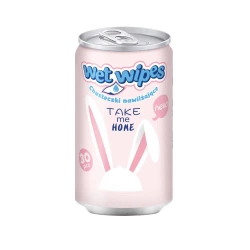 Chusteczki nawilżające w puszce Astra Care Króliczki 1szt.mix - ASTRA art-pap