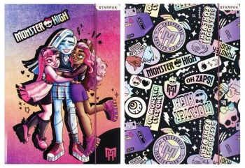 Teczka z gumką A4 Monster High - STARPAK