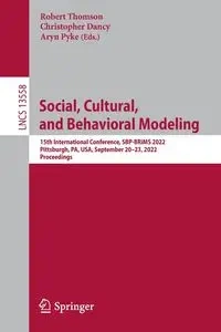 Social, Cultural, and Behavioral Modeling - Thomson Robert