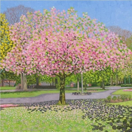 Karnet z kopertą Park - Susan Entwistle