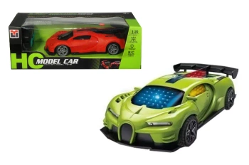 Pojazd auto sportowe sterowane pilotem ze światłem - SWEDE
