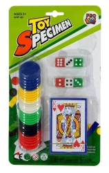 Gra karty kości żetony - Pro Kids