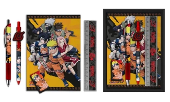 Zestaw piśmienniczy Naruto 5 el. NA00007 - Kids Euroswan