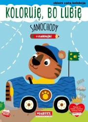 Samochody. Koloruję, bo lubię - Natasza Korpik