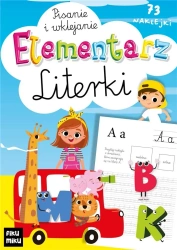 Elementarz literki - pisanie i wklejanie - Opracowanie zbiorowe