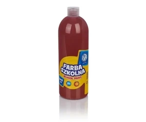 Farba szkolna brązowa 1000ml ASTRA - ASTRA papiernicze