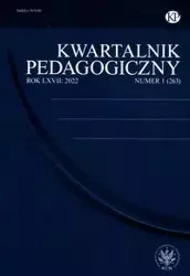 Kwartalnik Pedagogiczny 2022/1 (263) - Madalińska-Michalak Joanna
