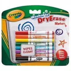 Flamastry ścieralny 8 kolorów CRAYOLA