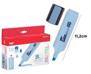 Zakreślacz pastelowy jasnoniebieski (12szt) - MP Main Paper