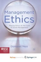 Management Ethics - Melé D.