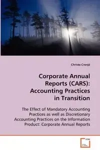 Corporate Annual Reports (CARS) - Cronjé Christo