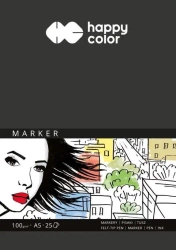 Blok do markerów ART A5/25K 100g Happy Color - GDD