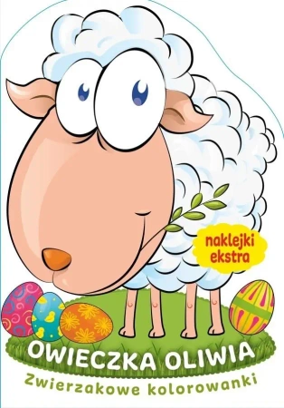 Zwierzakowe kolorowanki. Owieczka Oliwia - praca zbiorowa