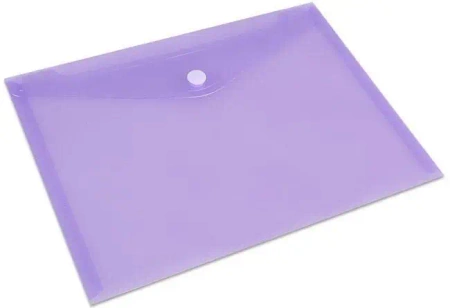 Teczka koperta A5 na zatrzask PP fioletowa - Koh-I-Noor