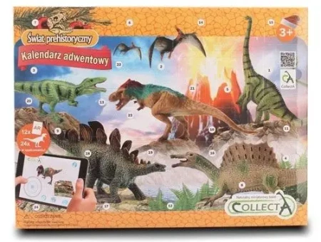 Kalendarz adwentowy - Dinozaury - Collecta