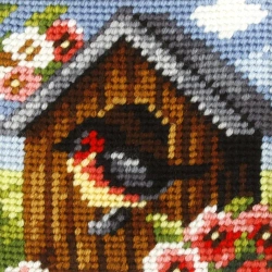 Haft. Moje pierwsze wyszywanie - Wiosenną porą - Anex-bis