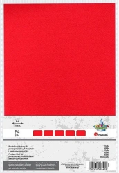 Filc A4 czerwony 10szt - Titanum