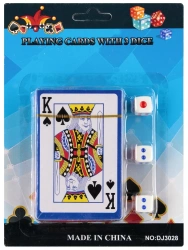 Gra Karty Do Gry z Kośćmi Mega Creative 572734