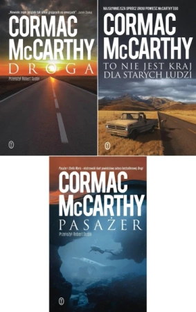 Cormac McCarthy PAKIET Pasażer+Droga+ To nie jest - McCarthy Cormac