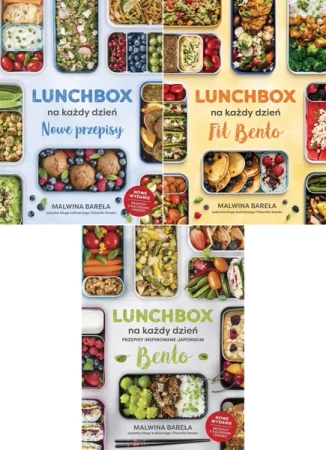 Lunchbox na każdy dzień. FIT BENTO PAKIET 3 - Malwina Bareła