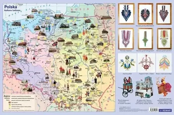 Polska kultura ludowa. Podkładka na biurko - Demart