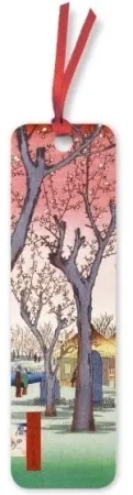 Zakładka do książki Ogród śliw Utagawa Hiroshige - Flame Tree