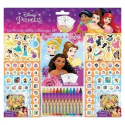 Zestaw do kolorowania i wyklejania Disney 500szt - Jiri models