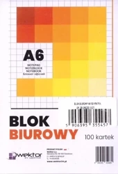 Blok biurowy A4/100K kratka (5szt) - Wektor