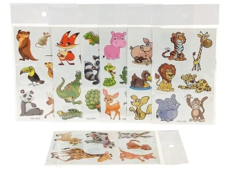Naklejki zwierzątka MIX - ADAR