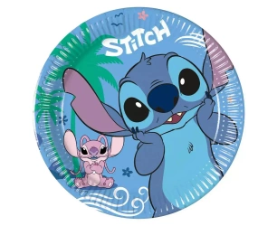 Talerzyki papierowe Stitch&Angel 20cm 8szt - Godan