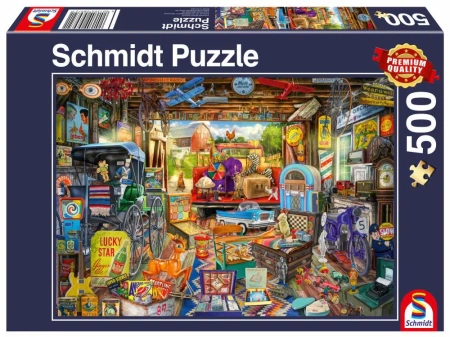 Puzzle 500 PQ Wyprzedaż garażowa - Schmidt Puzzle