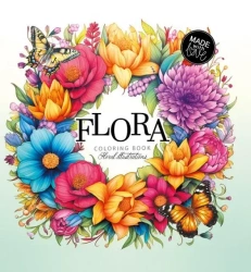 Kolorowanka 160x160 Flora Kwiaty - Fresh