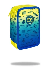 Piórnik potrójny z wyposażeniem Jumper 3 Football 2T D067339 CoolPack - PATIO