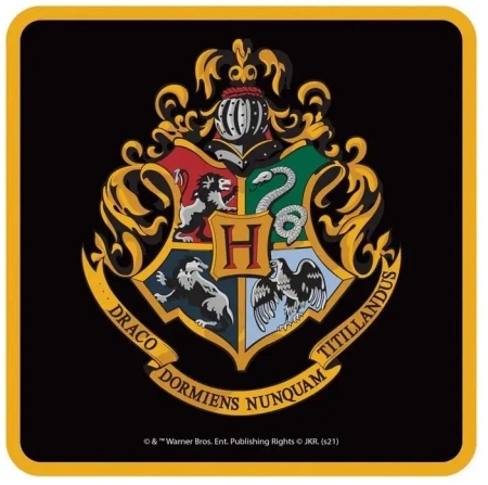 Harry Potter Podkładka pod kubek Herb Hogwartu - Half Moon Bay