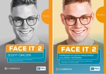 Face it 2 B1/B1+ Język angielski Podręcznik+ zeszyt ćwiczeń PWN PAKIET