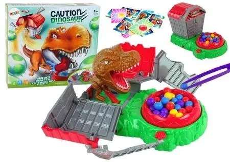 Gra zręcznościowa dinozaur + jaja - Leantoys