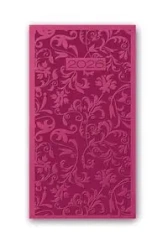 Kalendarz 2026 A6 tygodniowy Vivella Relief Amarantowy - Lucrum