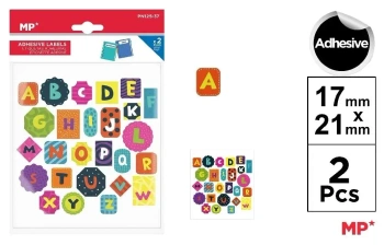 Naklejki literki 2 arkusze - MP Main Paper